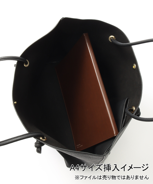 EDIFICE（エディフィス）の「【S.MANO / エス マーノ】ROPE TOTE（トートバッグ・メンズ・ブラック・FREE）」の12枚目の写真