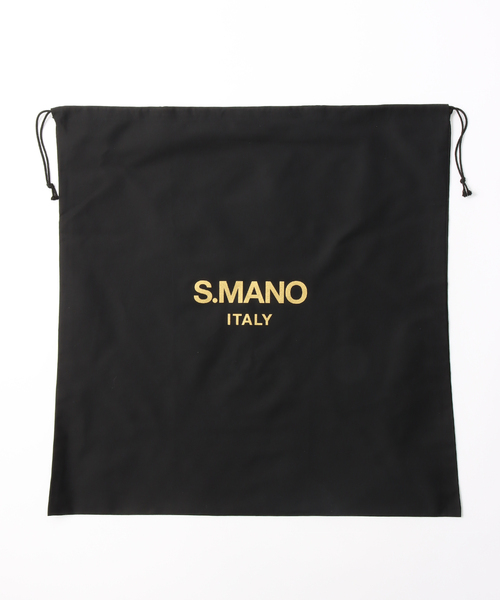 EDIFICE（エディフィス）の「【S.MANO / エス マーノ】ROPE TOTE（トートバッグ・メンズ・ブラック・FREE）」の3枚目の写真