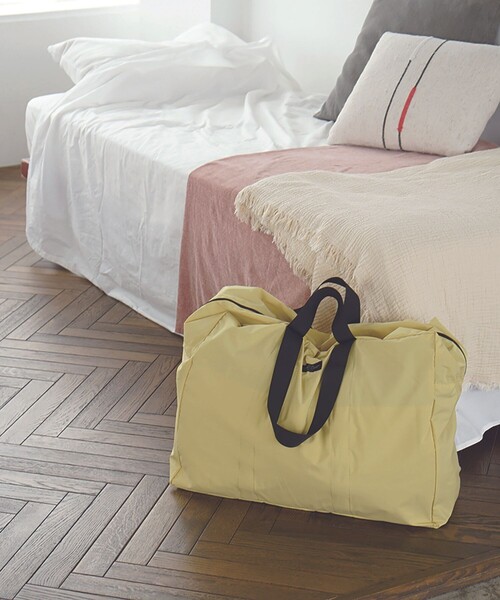 soleil（ソレイユ）の「SOLEIL/ソレイユ ウィークエンドボストン L（バックパック/リュック・レディース・ナチュラル/ブラック/サックスブルー/ピンク/イエロー・ONE SIZE）」の4枚目の写真