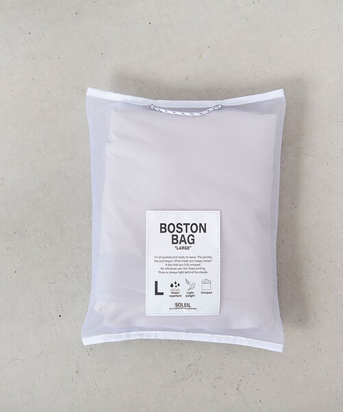 soleil（ソレイユ）の「SOLEIL/ソレイユ ウィークエンドボストン L（バックパック/リュック・レディース・ナチュラル/ブラック/サックスブルー/ピンク/イエロー・ONE SIZE）」の11枚目の写真