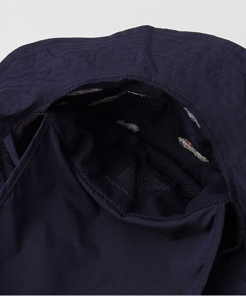 petit main（プティマイン）の「刺繍バケットハット（ハット・キッズ・ベージュ/クリーム/マルチ/ライトピンク/チャコール/ラベンダー/ネイビー/オフホワイト/ブルー・52cm/50cm/54cm）」の19枚目の写真