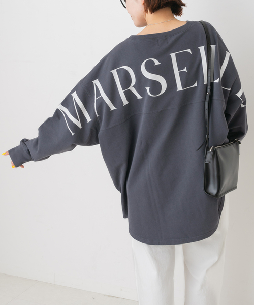 Spick & Span ミニ裏毛バックロゴロンT Spick & Span（スピックアンドスパン）の「ミニ裏毛バック