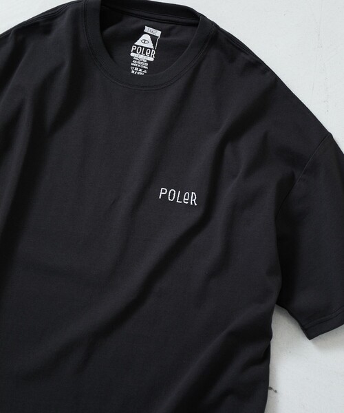 FREAK'S STORE（フリークスストア）の「限定展開 POLeR×FREAK'S STORE/ポーラー 別注 ビッグシルエット バックプリント クルーネックTシャツ/ART（Tシャツ/カットソー・メンズ・スミクロ/アッシュグレー/グレイッシュベージュ/ホワイト・MEDIUM/SMALL/LARGE）」の5枚目の写真