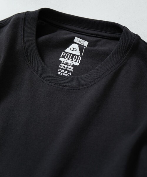 FREAK'S STORE（フリークスストア）の「限定展開 POLeR×FREAK'S STORE/ポーラー 別注 ビッグシルエット バックプリント クルーネックTシャツ/ART（Tシャツ/カットソー・メンズ・スミクロ/アッシュグレー/グレイッシュベージュ/ホワイト・MEDIUM/SMALL/LARGE）」の15枚目の写真