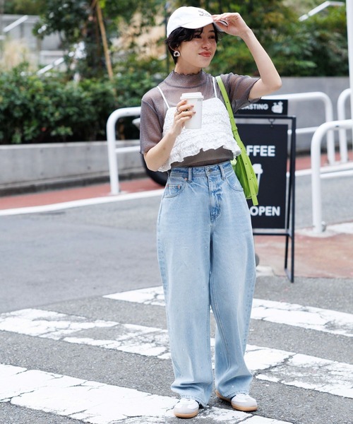 RAGEBLUE（レイジブルー）の「バックリボン/フクレジャガードフリルビスチェ（ベスト・レディース・ブラック/ホワイト・FREE）」の14枚目の写真