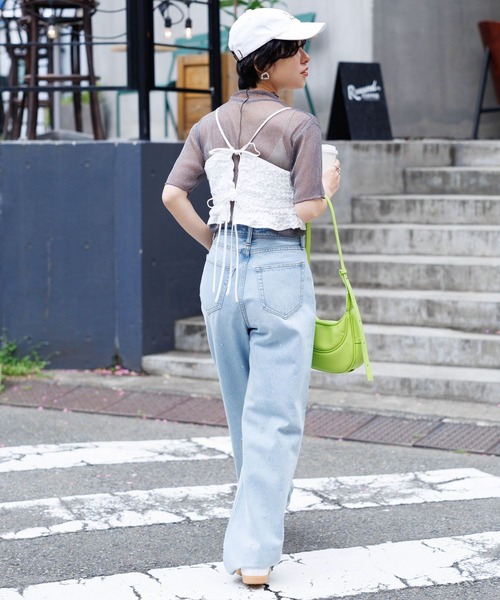 RAGEBLUE（レイジブルー）の「バックリボン/フクレジャガードフリルビスチェ（ベスト・レディース・ブラック/ホワイト・FREE）」の15枚目の写真