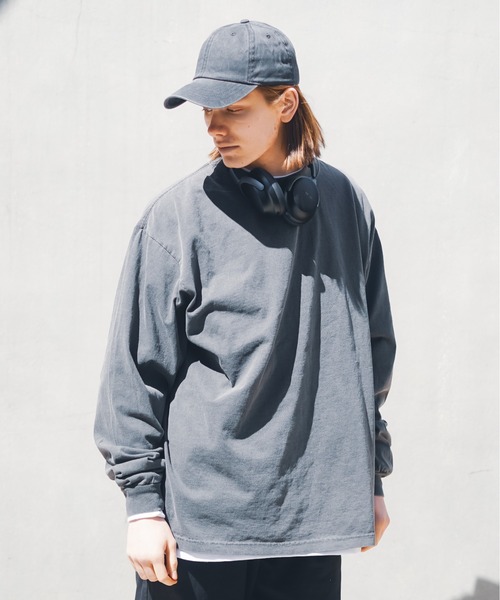 【完売品】 BONE Garment Dye ロンT セール】【SHAKA WEAR/シャカウェア】 GARMENT DYE LONG SLEEVE