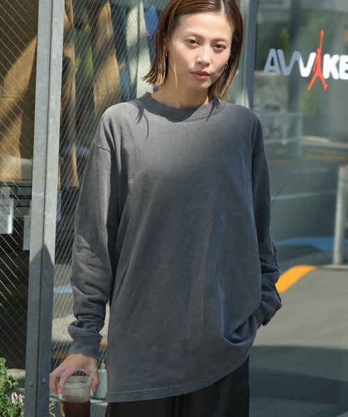 STONE  ガーメントダイ ロンT 7015502B0 STONE ガーメントダイ ロンT 7015502B0 STONE ISLAND ガーメント