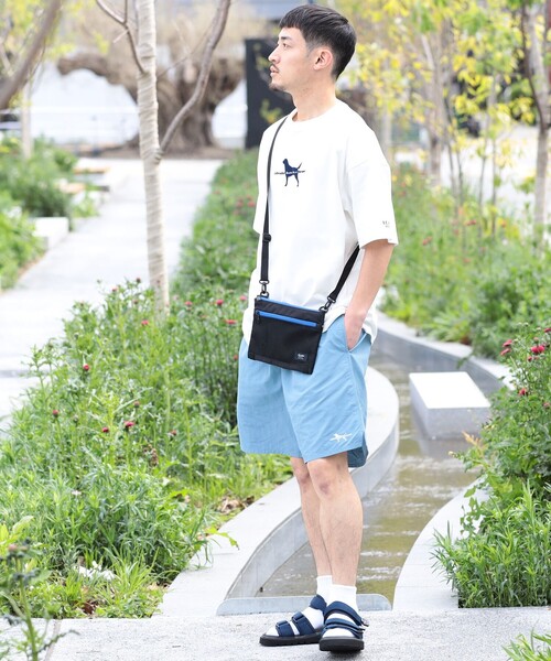 Labrador Retriever（ラブラドールリトリーバー）の「BEAMS HEART / Labrador Retriever シルエット Tシャツ（Tシャツ/カットソー・メンズ・ホワイト/ネイビー・MEDIUM/LARGE/SMALL）」の3枚目の写真