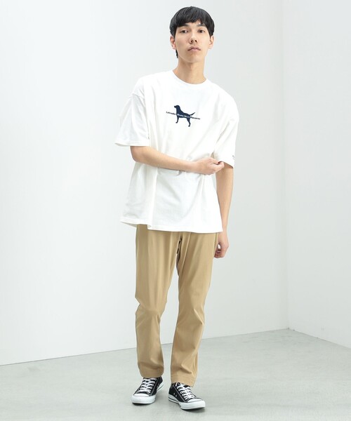 Labrador Retriever（ラブラドールリトリーバー）の「BEAMS HEART / Labrador Retriever シルエット Tシャツ（Tシャツ/カットソー・メンズ・ホワイト/ネイビー・MEDIUM/LARGE/SMALL）」の20枚目の写真