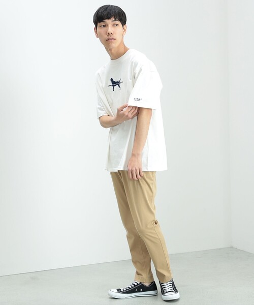 Labrador Retriever（ラブラドールリトリーバー）の「BEAMS HEART / Labrador Retriever シルエット Tシャツ（Tシャツ/カットソー・メンズ・ホワイト/ネイビー・MEDIUM/LARGE/SMALL）」の21枚目の写真