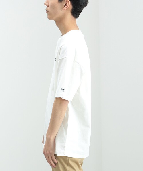 Labrador Retriever（ラブラドールリトリーバー）の「BEAMS HEART / Labrador Retriever シルエット Tシャツ（Tシャツ/カットソー・メンズ・ホワイト/ネイビー・MEDIUM/LARGE/SMALL）」の18枚目の写真