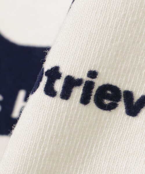 Labrador Retriever（ラブラドールリトリーバー）の「BEAMS HEART / Labrador Retriever シルエット Tシャツ（Tシャツ/カットソー・メンズ・ホワイト/ネイビー・MEDIUM/LARGE/SMALL）」の8枚目の写真