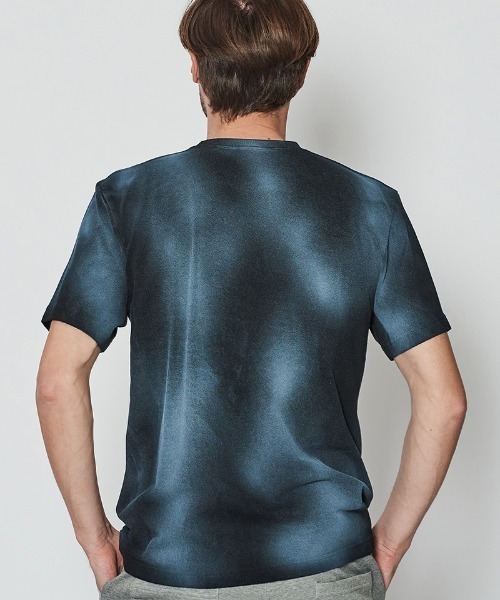 ACANTHUS（アカンサス）の「mt9084- Hand Spray Paint Tee Tシャツ（Tシャツ/カットソー・メンズ・アッシュ/ブラック・XL/L/M/S）」の8枚目の写真