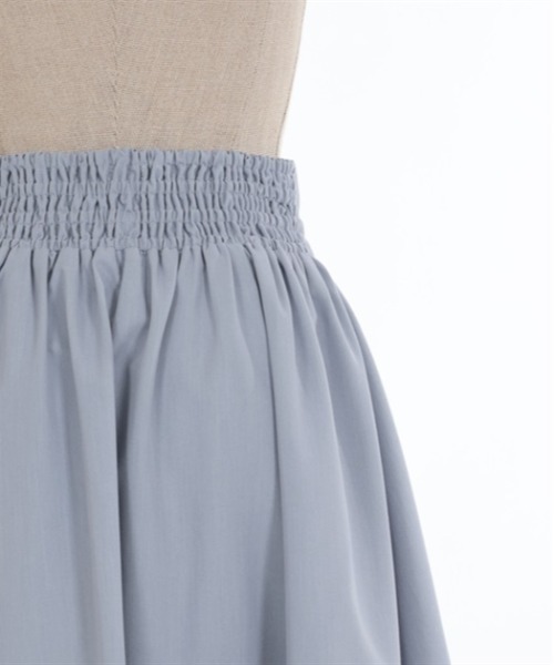 axes femme POETIQUE（アクシーズファムポエティック）の「チャイナボタンイレヘムスカート（スカート・レディース・ダークグリーン/グレー/ブラック・MEDIUM）」の11枚目の写真