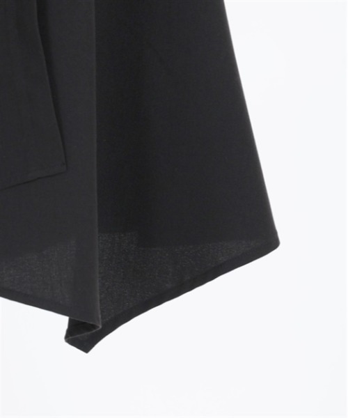 axes femme POETIQUE（アクシーズファムポエティック）の「チャイナボタンイレヘムスカート（スカート・レディース・ダークグリーン/グレー/ブラック・MEDIUM）」の17枚目の写真