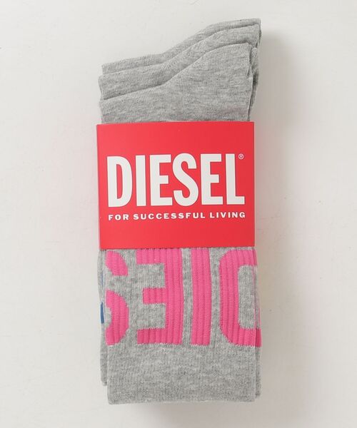 DIESEL(ディーゼル)の「メンズ ソックス 3枚パック(ソックス/靴下・メンズ・ブラック/マルチ/ホワイト/その他/その他3・MEDIUM/SMALL/LARGE)」の14枚目の写真