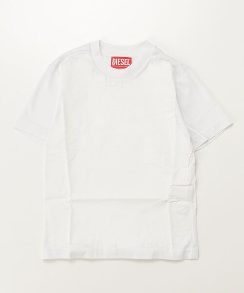 DIESEL◆T HOLDY/半袖カットソー/S/コットン/WHT// DIESEL - 【中古】【未使用】ディーゼル DIESEL コットン クルー