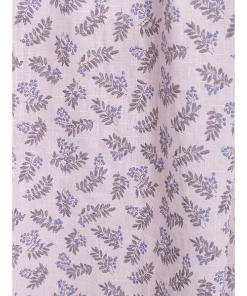 Samansa Mos2(サマンサ モスモス)の「実柄後ろリボンワンピース(ワンピース・レディース・キナリ/ブラック/ピンク・F)」の13枚目の写真