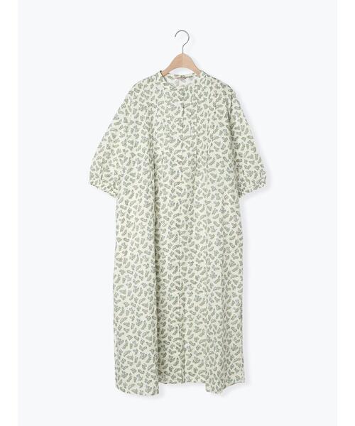 Samansa Mos2(サマンサ モスモス)の「実柄後ろリボンワンピース(ワンピース・レディース・キナリ/ブラック/ピンク・F)」の14枚目の写真