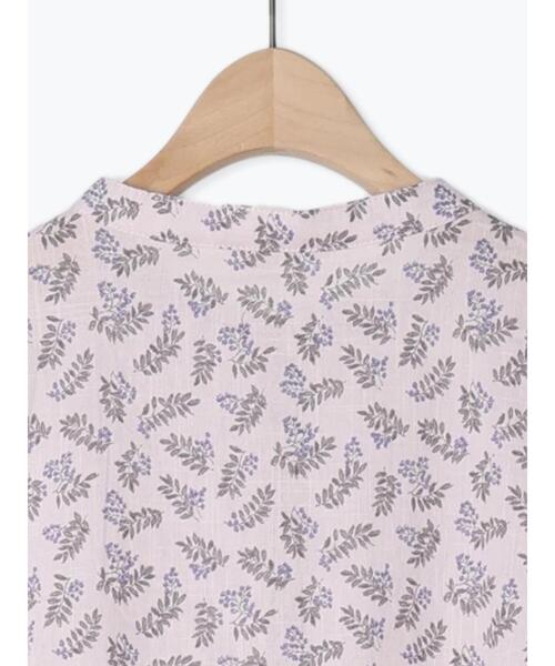 Samansa Mos2(サマンサ モスモス)の「実柄後ろリボンワンピース(ワンピース・レディース・キナリ/ブラック/ピンク・F)」の20枚目の写真