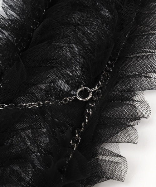 HARE（ハレ）の「フリルデザインハーネス(HARE)（サスペンダー・レディース・ホワイト/ブラック・FREE）」の15枚目の写真