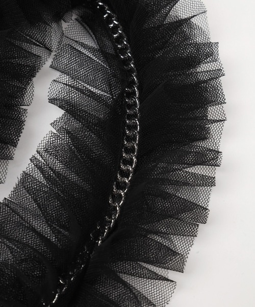 HARE（ハレ）の「フリルデザインハーネス(HARE)（サスペンダー・レディース・ホワイト/ブラック・FREE）」の16枚目の写真