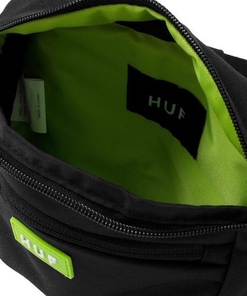 HUF（ハフ）の「BUNKER SHOULDER BAG（ショルダーバッグ・メンズ・ブラック・O/S）」の10枚目の写真