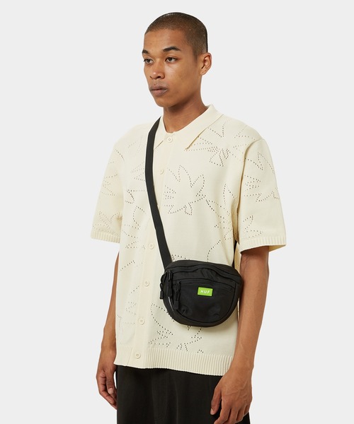 HUF（ハフ）の「BUNKER SHOULDER BAG（ショルダーバッグ・メンズ・ブラック・O/S）」の9枚目の写真