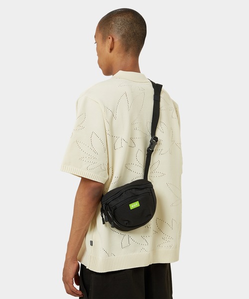 HUF（ハフ）の「BUNKER SHOULDER BAG（ショルダーバッグ・メンズ・ブラック・O/S）」の8枚目の写真