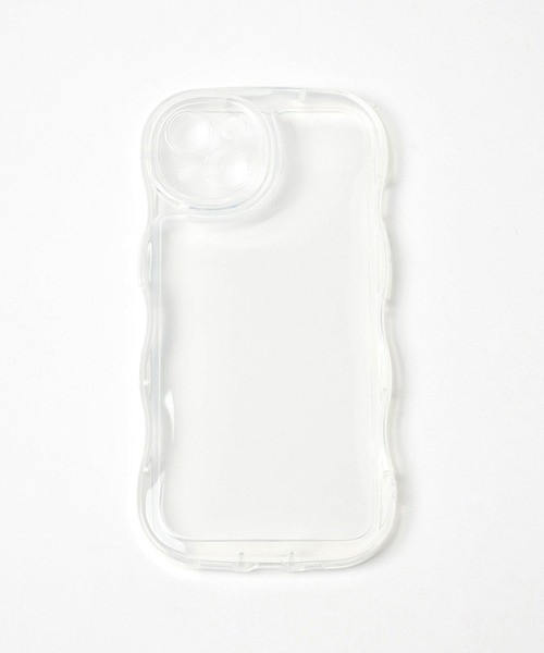 Me%（ミィパーセント）の「【iPhone14対応】クリアナミナミiPhoneケース　128494（スマホケース/カバー・レディース・オフホワイト/ブラック・FREE）」の11枚目の写真