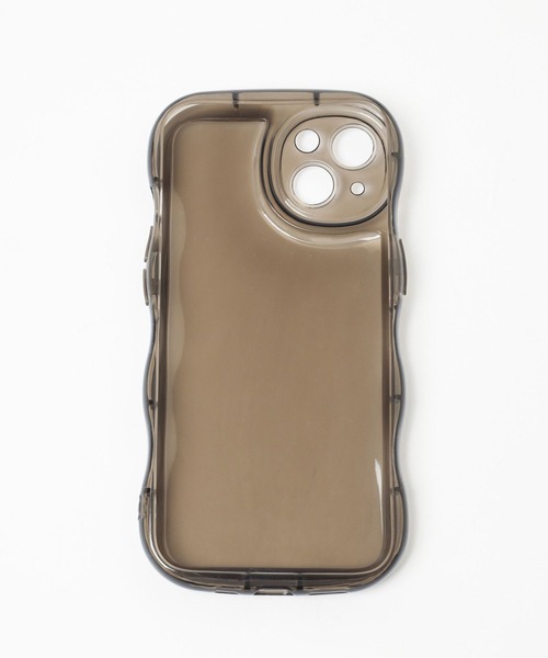 Me%（ミィパーセント）の「【iPhone14対応】クリアナミナミiPhoneケース　128494（スマホケース/カバー・レディース・オフホワイト/ブラック・FREE）」の13枚目の写真