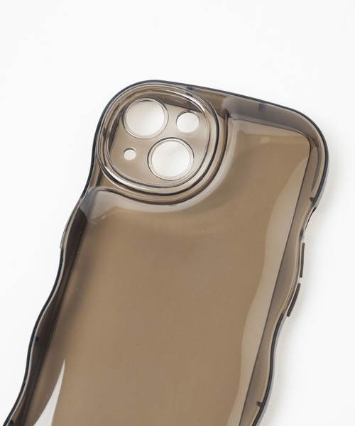 Me%（ミィパーセント）の「【iPhone14対応】クリアナミナミiPhoneケース　128494（スマホケース/カバー・レディース・オフホワイト/ブラック・FREE）」の14枚目の写真