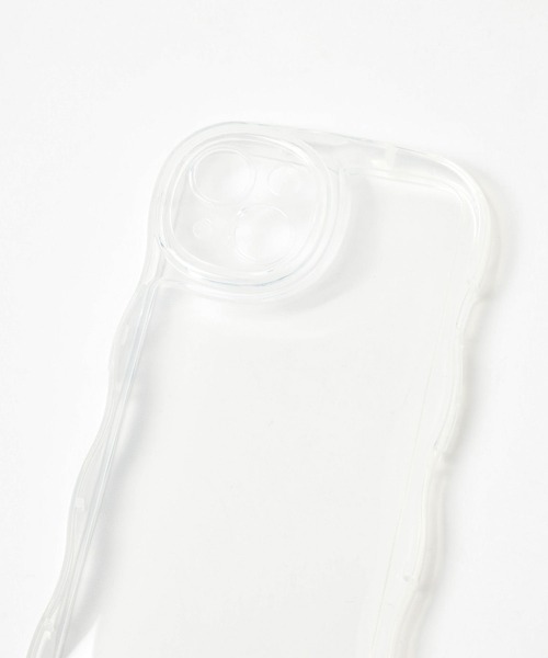 Me%（ミィパーセント）の「【iPhone14対応】クリアナミナミiPhoneケース　128494（スマホケース/カバー・レディース・オフホワイト/ブラック・FREE）」の15枚目の写真