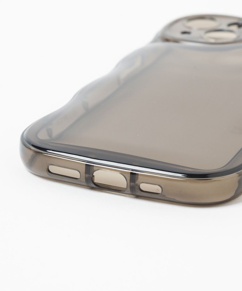 Me%（ミィパーセント）の「【iPhone14対応】クリアナミナミiPhoneケース　128494（スマホケース/カバー・レディース・オフホワイト/ブラック・FREE）」の21枚目の写真