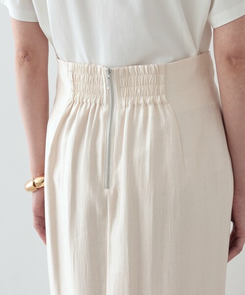 GALLEST（ギャレスト）の「◆シャインロングナロースカート（スカート・レディース・アイボリー/ブラック/ブラウン系・36/38）」の17枚目の写真