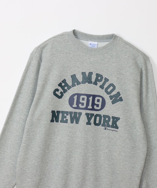 Champion（チャンピオン）の「【Champion/チャンピオン】メンズ ベーシック クルーネックスウェットシャツ（スウェット・メンズ・パープル系その他7/ネイビー/ホワイト/グレー/ブラック・LARGE/MEDIUM/X-LARGE）」の21枚目の写真