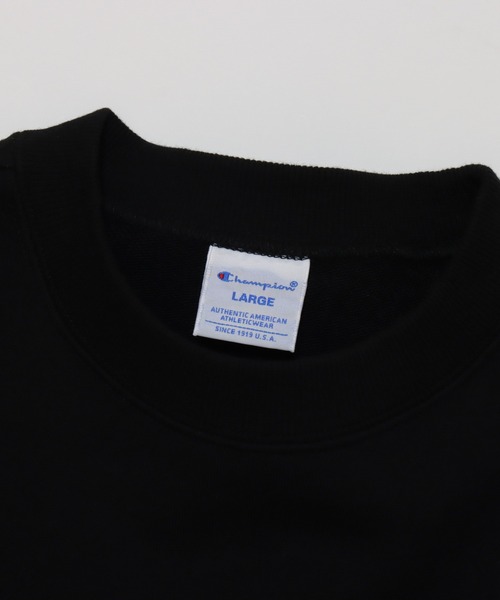 Champion（チャンピオン）の「【Champion/チャンピオン】メンズ ベーシック クルーネックスウェットシャツ（スウェット・メンズ・パープル系その他7/ネイビー/ホワイト/グレー/ブラック・LARGE/MEDIUM/X-LARGE）」の19枚目の写真