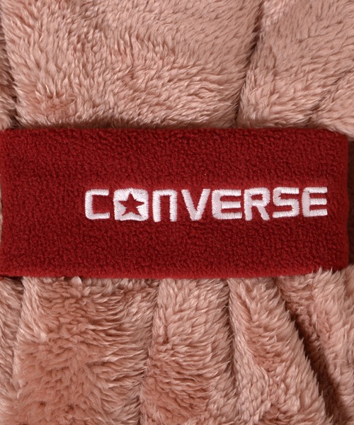 CONVERSE（コンバース）の「CONVERSE boa scarf with fleece band /マフラー/襟巻き/コンバース（マフラー・レディース・ベージュ/ベージュ系その他/ピンク/オフホワイト/グレー・FREE）」の6枚目の写真