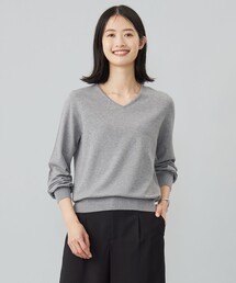 【ご好評につき新色追加!・WEB限定カラーあり・洗える】PRINCE Vネック ニット