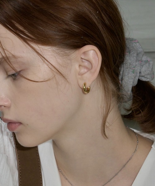 simple hoop pierce / シンプルフープピアス（ピアス（両耳用