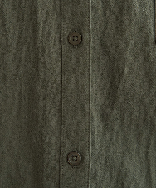 ikka（イッカ）の「【親子コーデ】スキッパーシャツワンピース（シャツワンピース・レディース・ダークグリーン/ブルー・M/L/S）」の20枚目の写真