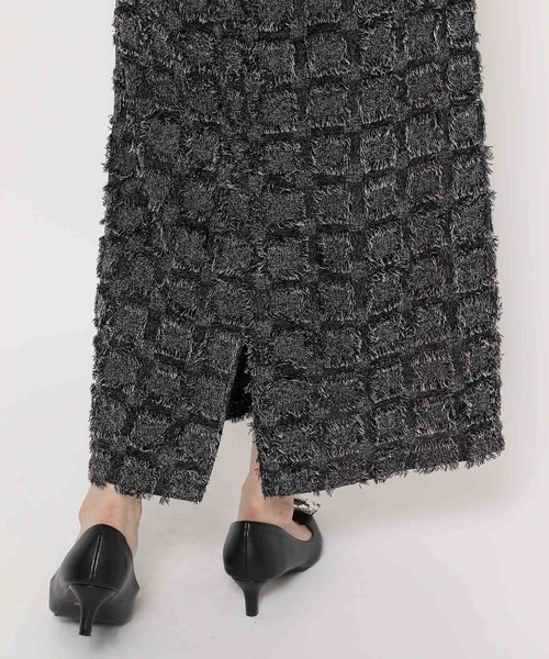 mysty woman(ミスティウーマン)の「アソートナロースカート 140929(スカート・レディース・グレー/チャコールグレー/ライトベージュ/ブラウン・FREE)」の19枚目の写真