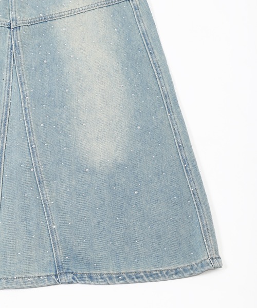 WC（ダブル シー）の「ビジューデニムロングスカート（スカート・レディース・ブルー・FREE）」の13枚目の写真