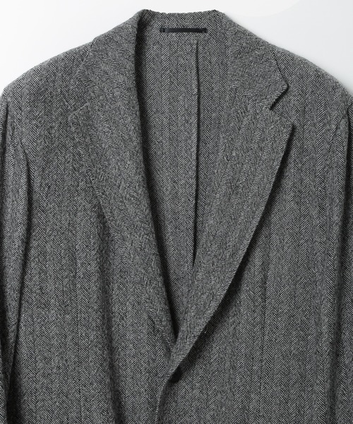 MEN'S BIGI（メンズビギ）の「ウールダンブラーワッシャージャケット（その他アウター・メンズ・グリーン/グレー・03/02/01/04）」の3枚目の写真