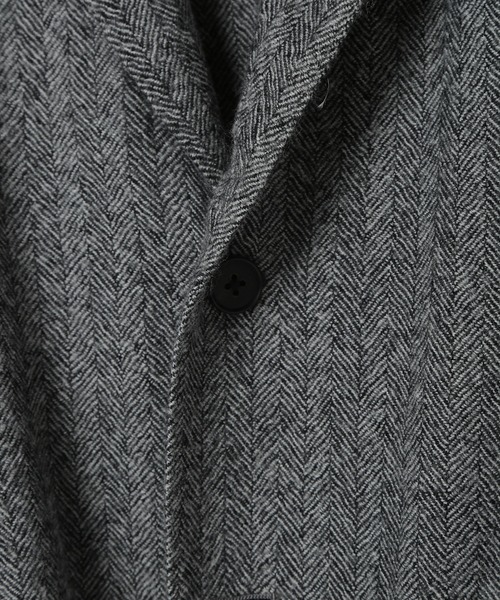 MEN'S BIGI（メンズビギ）の「ウールダンブラーワッシャージャケット（その他アウター・メンズ・グリーン/グレー・03/02/01/04）」の4枚目の写真