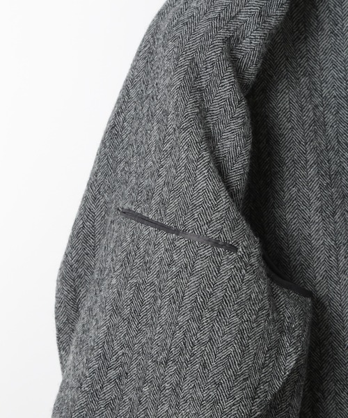 MEN'S BIGI（メンズビギ）の「ウールダンブラーワッシャージャケット（その他アウター・メンズ・グリーン/グレー・03/02/01/04）」の7枚目の写真