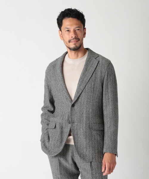 MEN'S BIGI（メンズビギ）の「ウールダンブラーワッシャージャケット（その他アウター・メンズ・グリーン/グレー・03/02/01/04）」の11枚目の写真