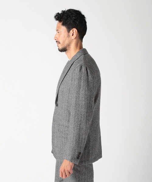 MEN'S BIGI（メンズビギ）の「ウールダンブラーワッシャージャケット（その他アウター・メンズ・グリーン/グレー・03/02/01/04）」の15枚目の写真