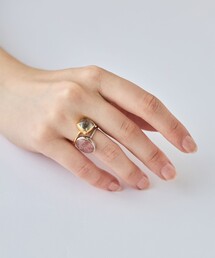 ete（エテ）の「○[ジュレ] レッドアベンチュリン リング（リング